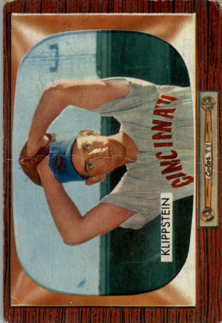 1955 Bowman Baseball Johnny Klippstein #152 PSA 6