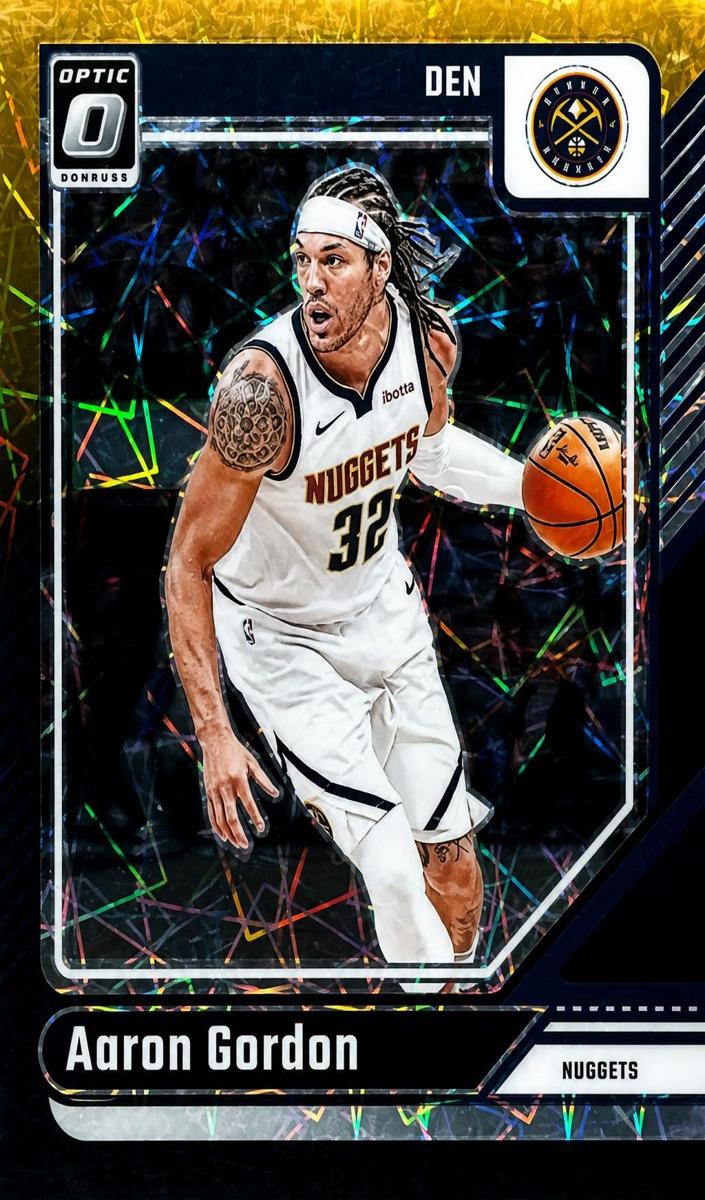 2024 Donruss Optic Basketball Black Gold Velocity Aaron Gordon #6