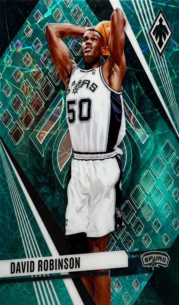 2023 Panini Phoenix Basketball Teal Lazer David Robinson #160