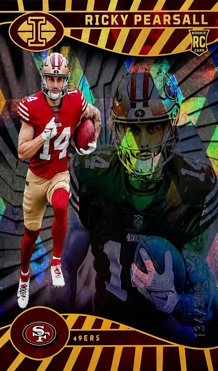 2024 Panini Illusions Football Cubic Trophy Collection Ricky Pearsall #78