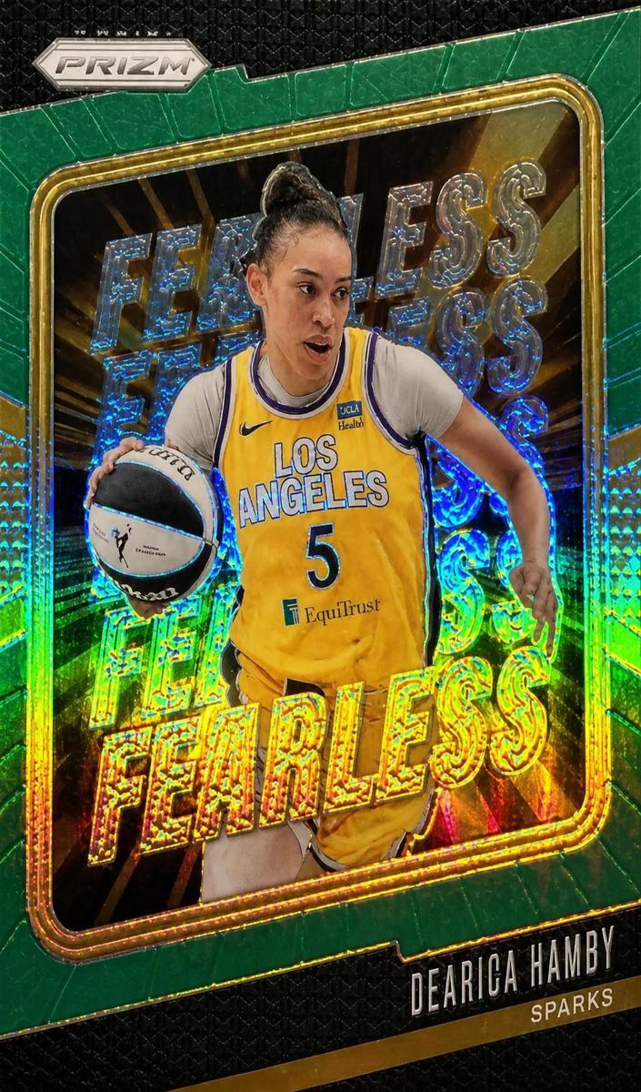 2024 Panini Prizm WNBA Basketball Green Dearica Hamby #6