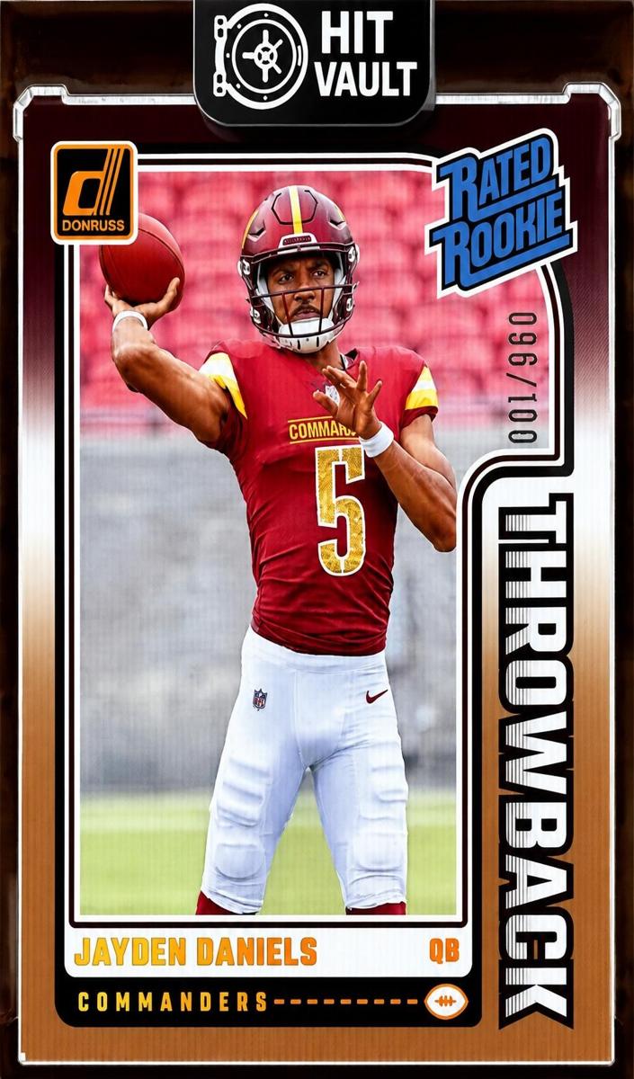 2024 Panini Donruss Football Studio Series Jayden Daniels #43