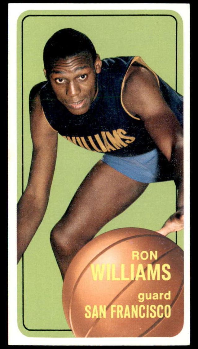 1970 Topps Basketball Ron Williams #8 PSA 7