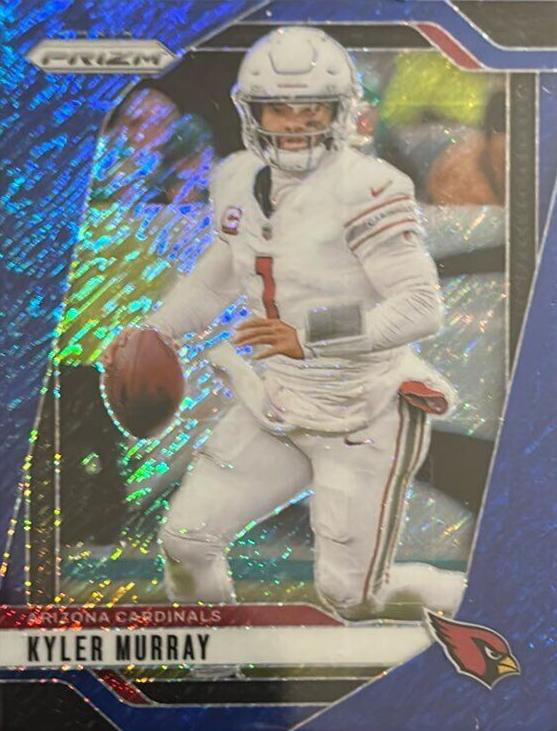 2024 Panini Prizm Football Blue Shimmer Kyler Murray #1