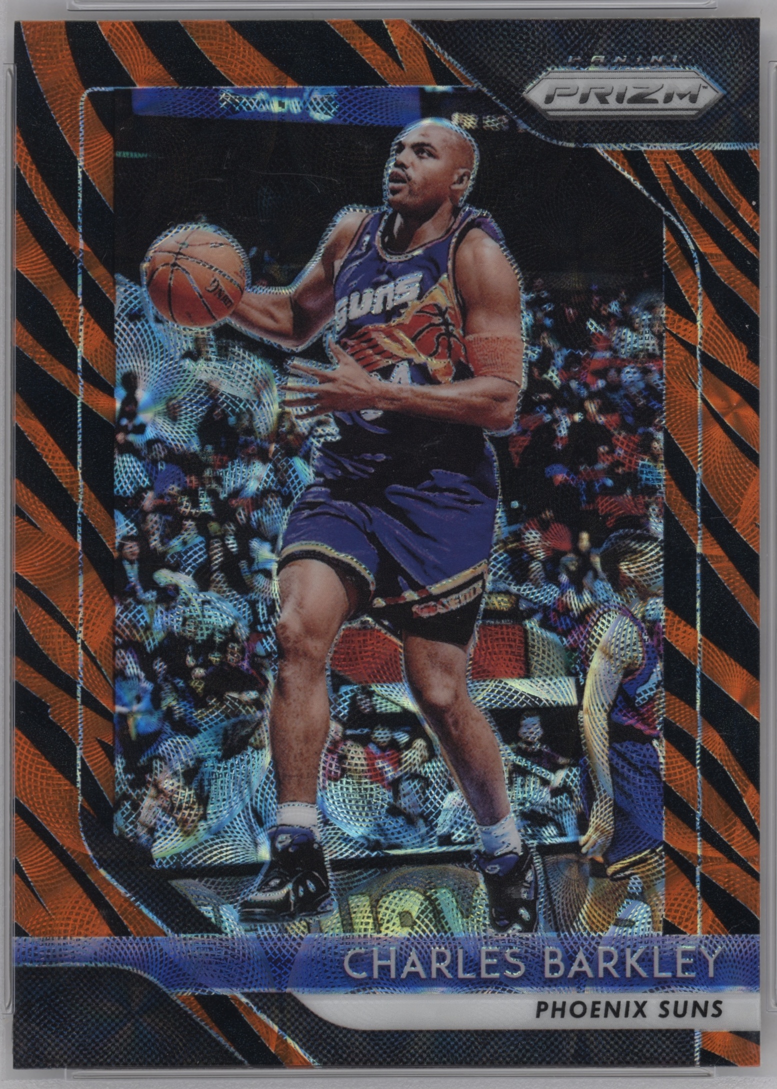 2018 Panini Prizm Basketball Choice Tiger Stripe Charles Barkley #5