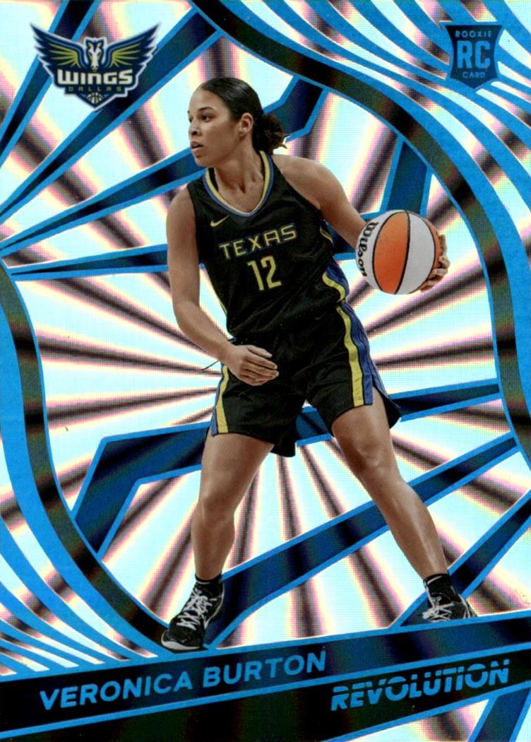 2022 Panini Revolution WNBA Basketball Sunburst Veronica Burton #95