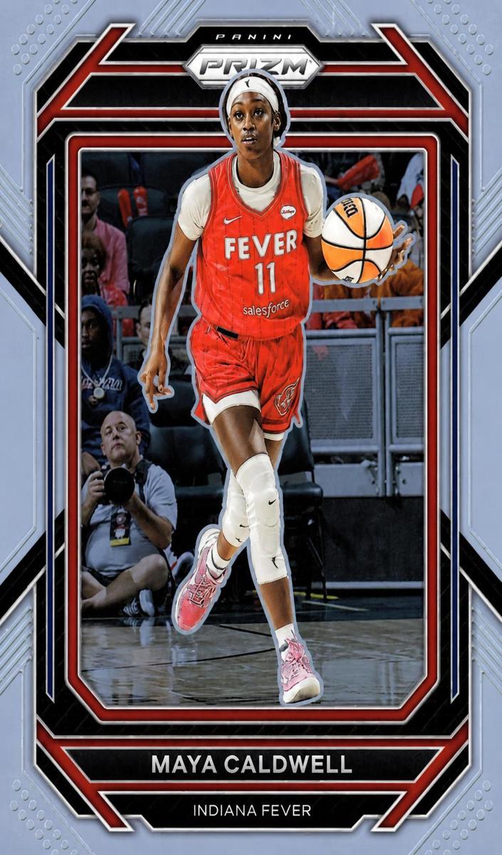 2023 Panini Prizm WNBA Basketball Silver Maya Caldwell #16