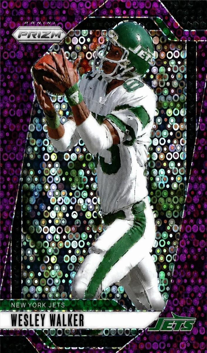 2024 Panini Prizm Football No Huddle Purple Wesley Walker #230