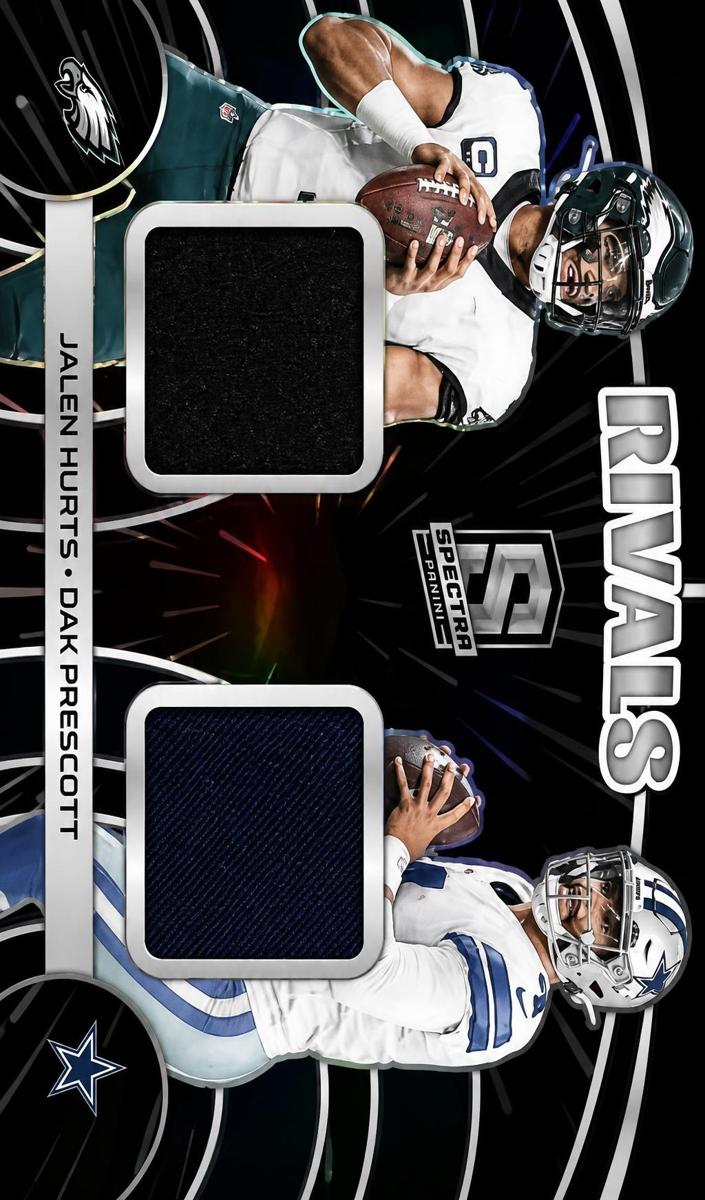 2023 Panini Spectra Football Hyper Jalen Hurts #RIV-JHDP