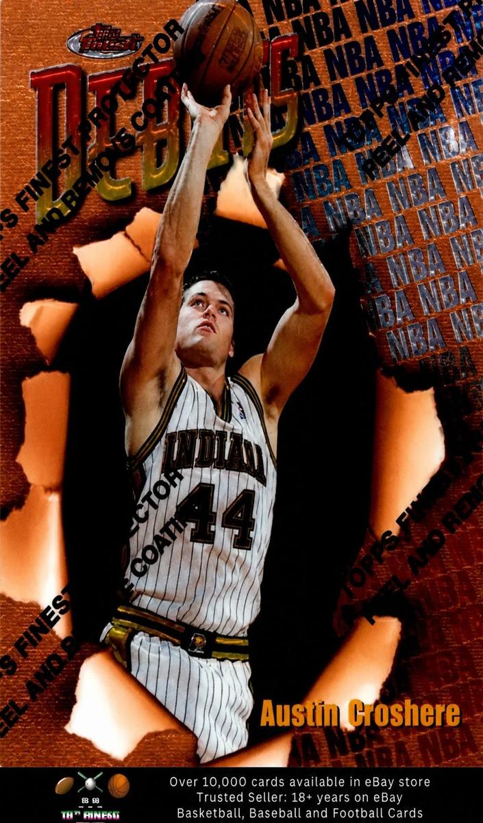 1997 Topps Finest Basketball Austin Croshere #110