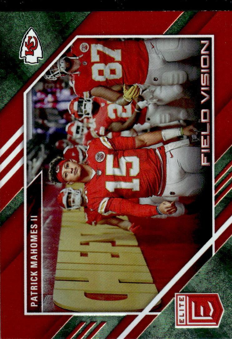2023 Donruss Elite Football Green Patrick Mahomes II #FV-5 PSA 10