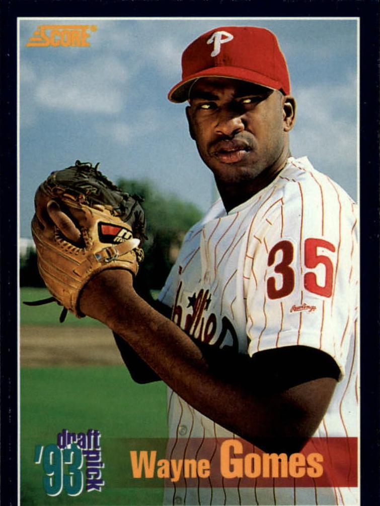 1994 Score Baseball Wayne Gomes #494