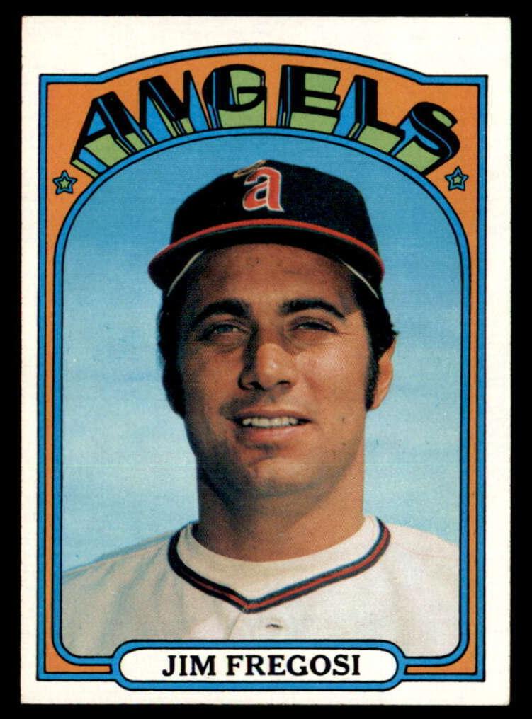 1972 Topps Baseball Jim Fregosi #115 PSA 8