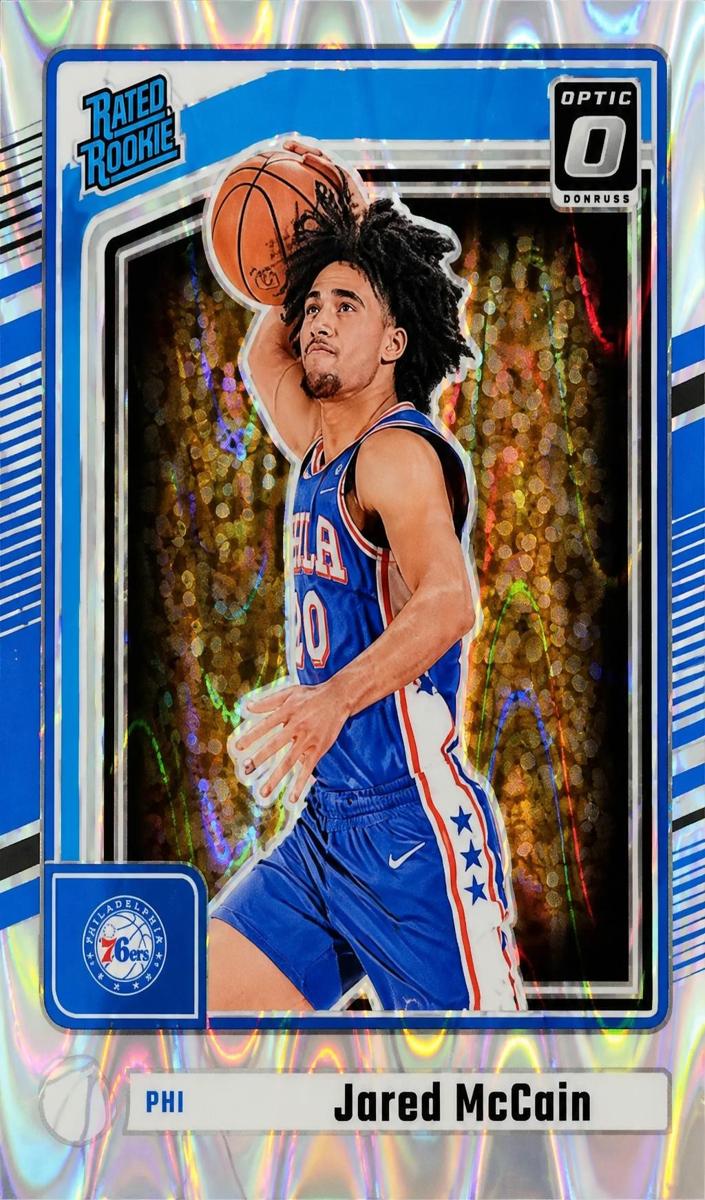 2024 Panini Donruss Basketball Seismic Jared McCain #P-228 PSA 10