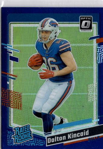 2023 Donruss Optic Football Purple Dalton Kincaid #211 PSA 9