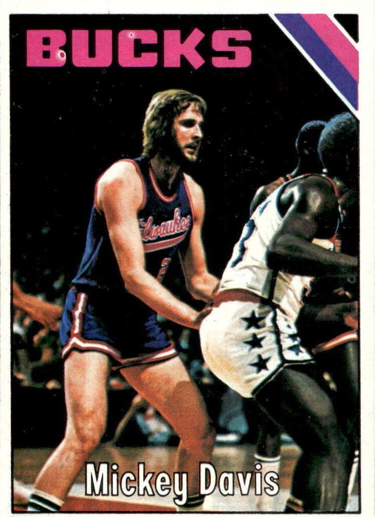 1975 Topps Basketball Mickey Davis #53