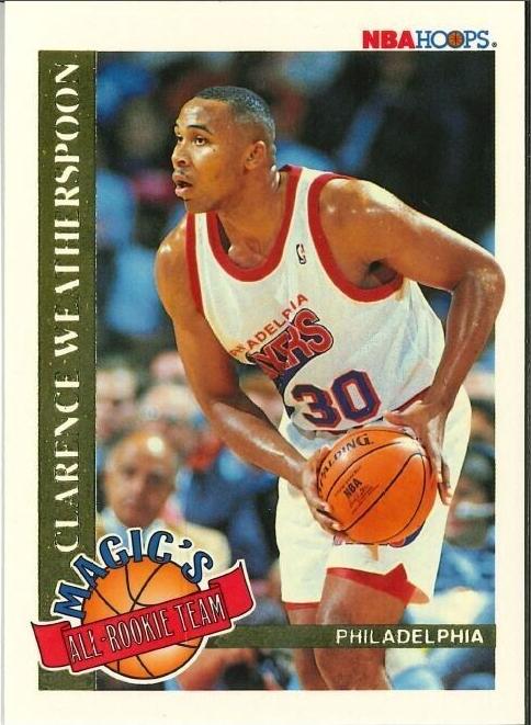 1992 Hoops Basketball Clarence Weatherspoon #8 PSA 10
