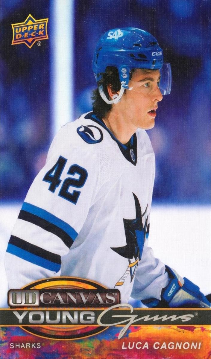 2025 Upper Deck Hockey Luca Cagnoni #C-113 RAW Ungraded