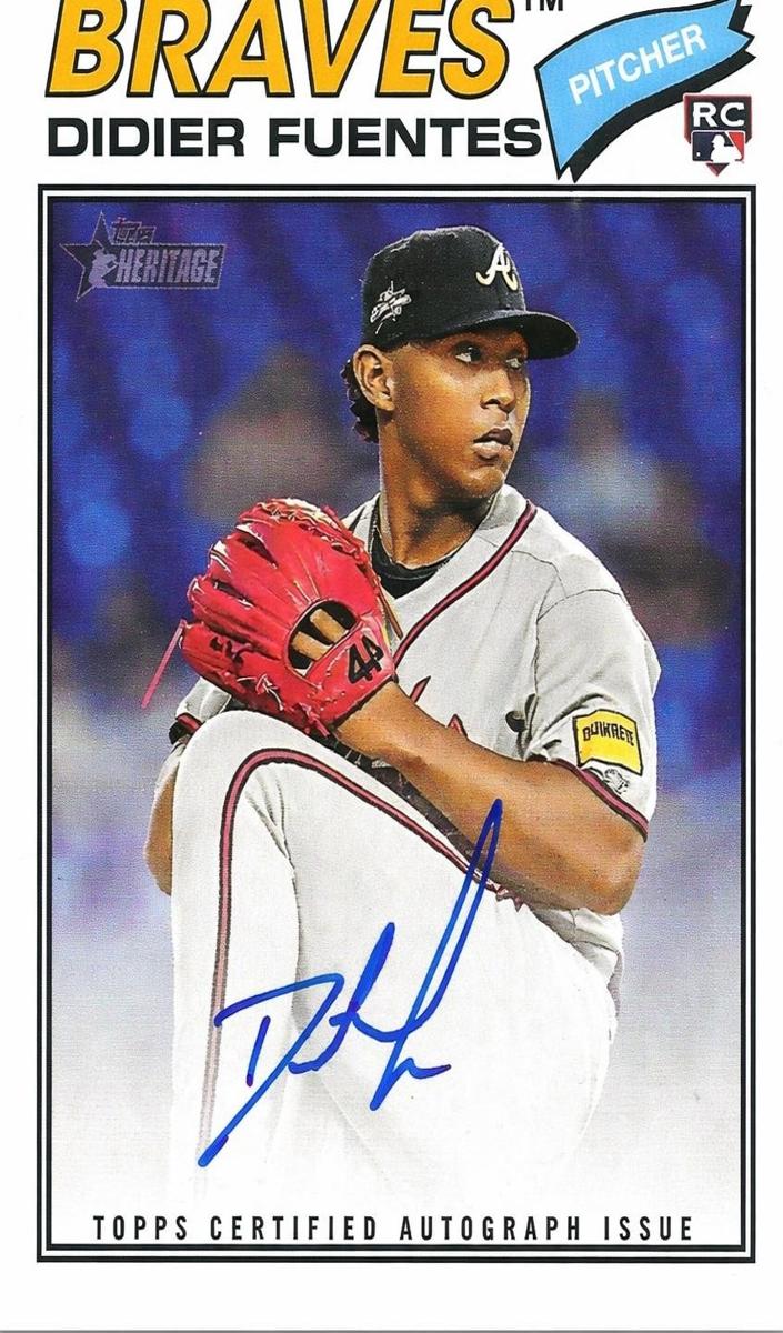 2026 Topps Heritage Baseball Didier Fuentes #ROA-DF
