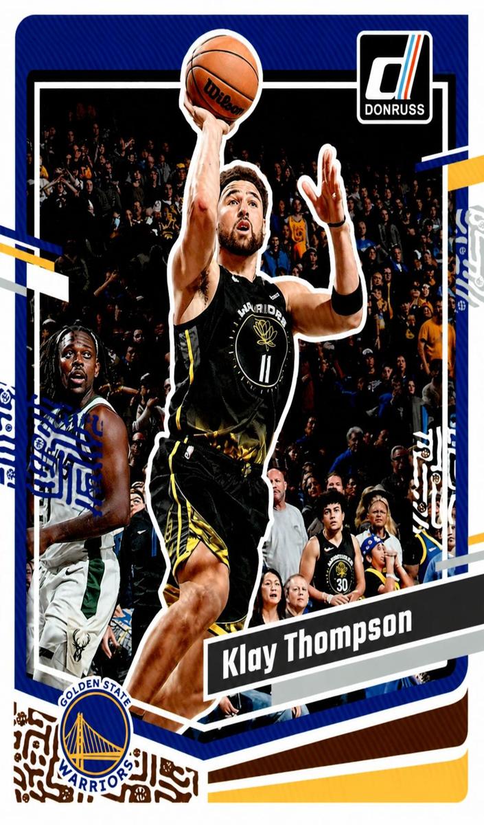 2023 Panini Donruss Basketball Klay Thompson #185