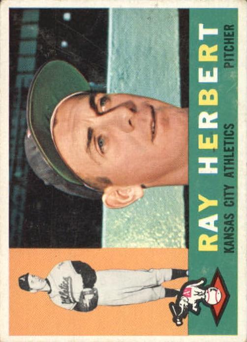 1960 Topps Baseball Ray Herbert #252 PSA 6.5