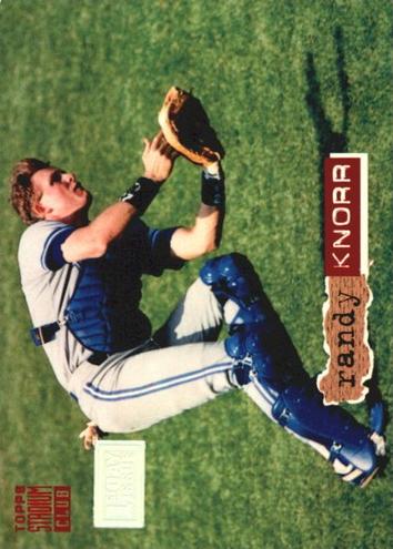 1994 Topps Stadium Club Baseball First Day Issue Randy Knorr #174