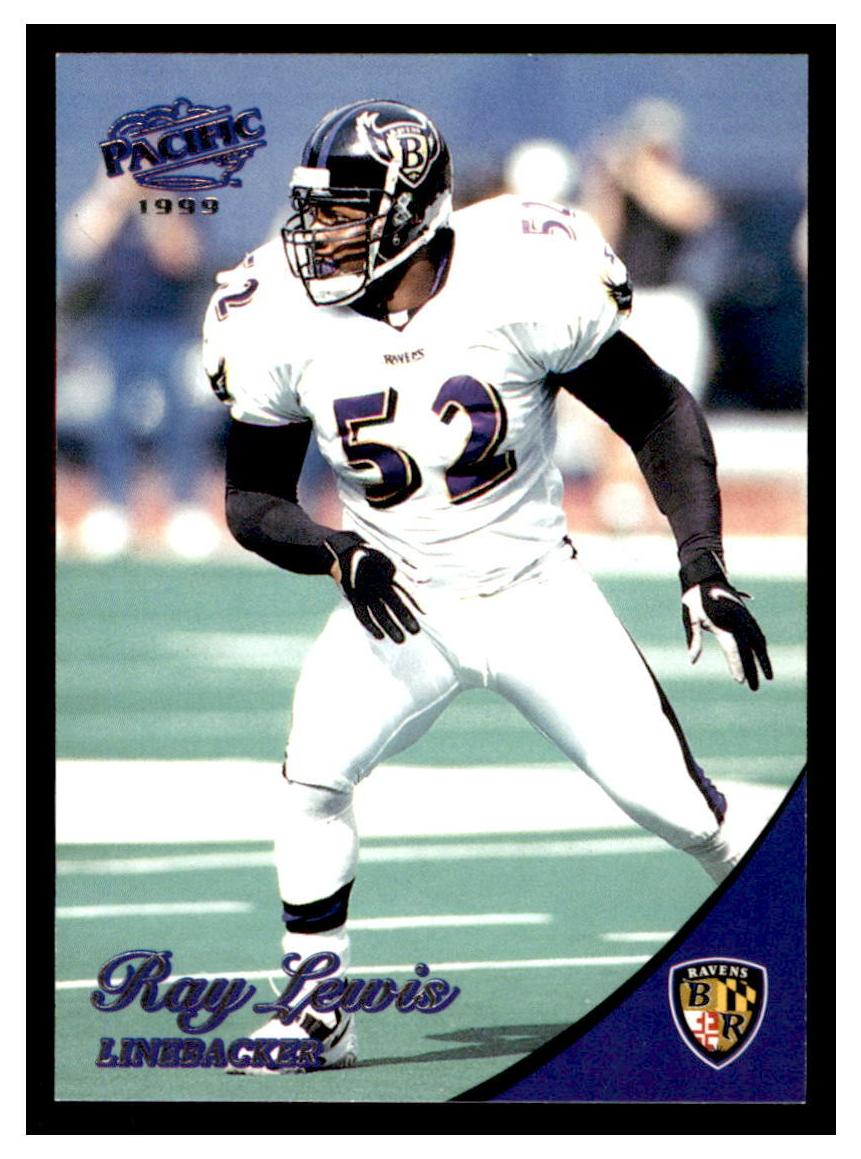 1999 Pacific Football Ray Lewis #35