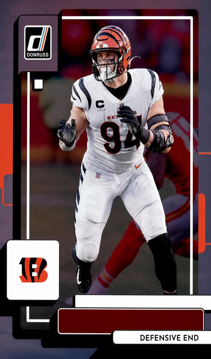 2022 Panini Donruss Football No Name Sam Hubbard #201