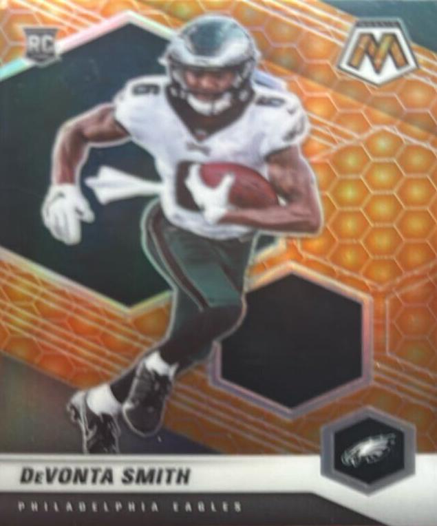 2021 Panini Mosaic Football Honeycomb DeVonta Smith #305