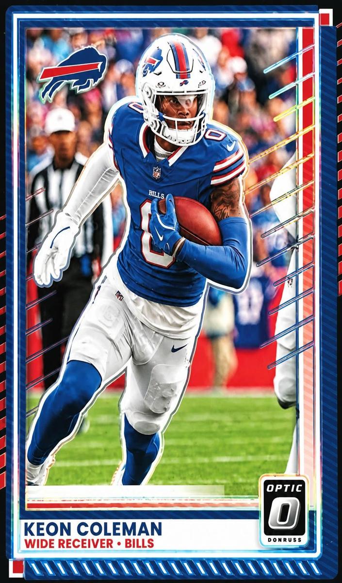 2025 Donruss Optic Football Black Keon Coleman #32