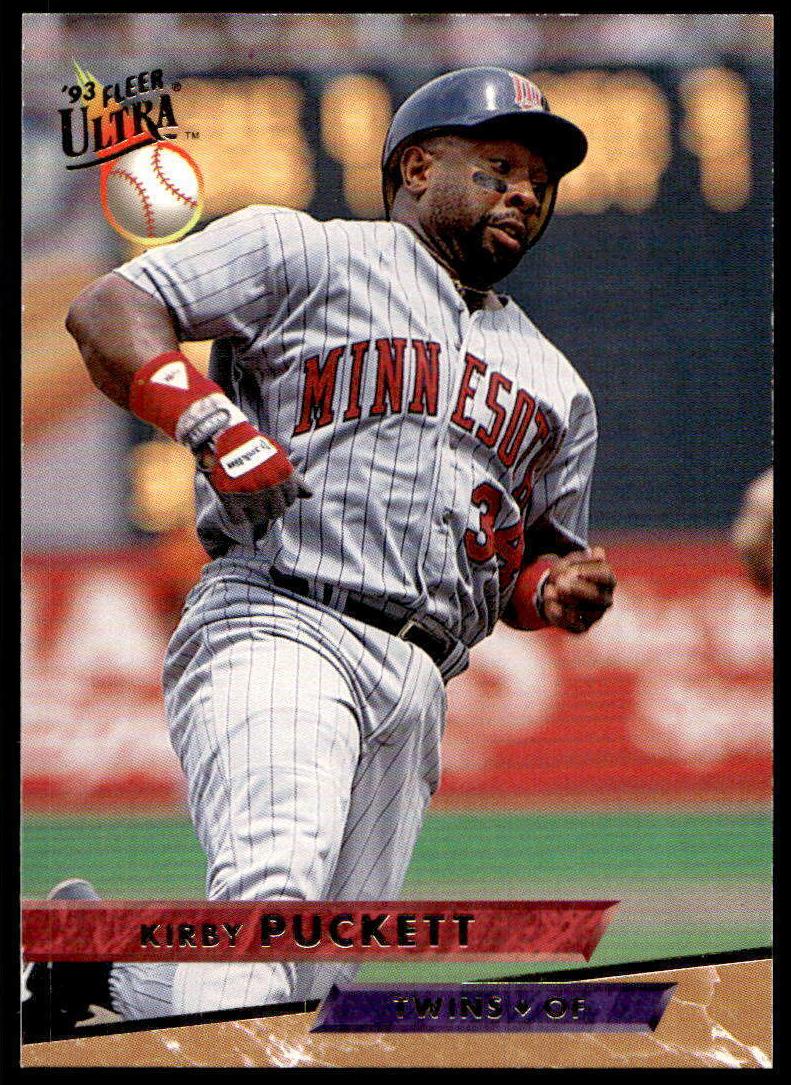 1993 Fleer Ultra Baseball Kirby Puckett #236 PSA 9