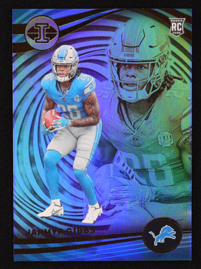 2023 Panini Illusions Football Jahmyr Gibbs #38 PSA 9