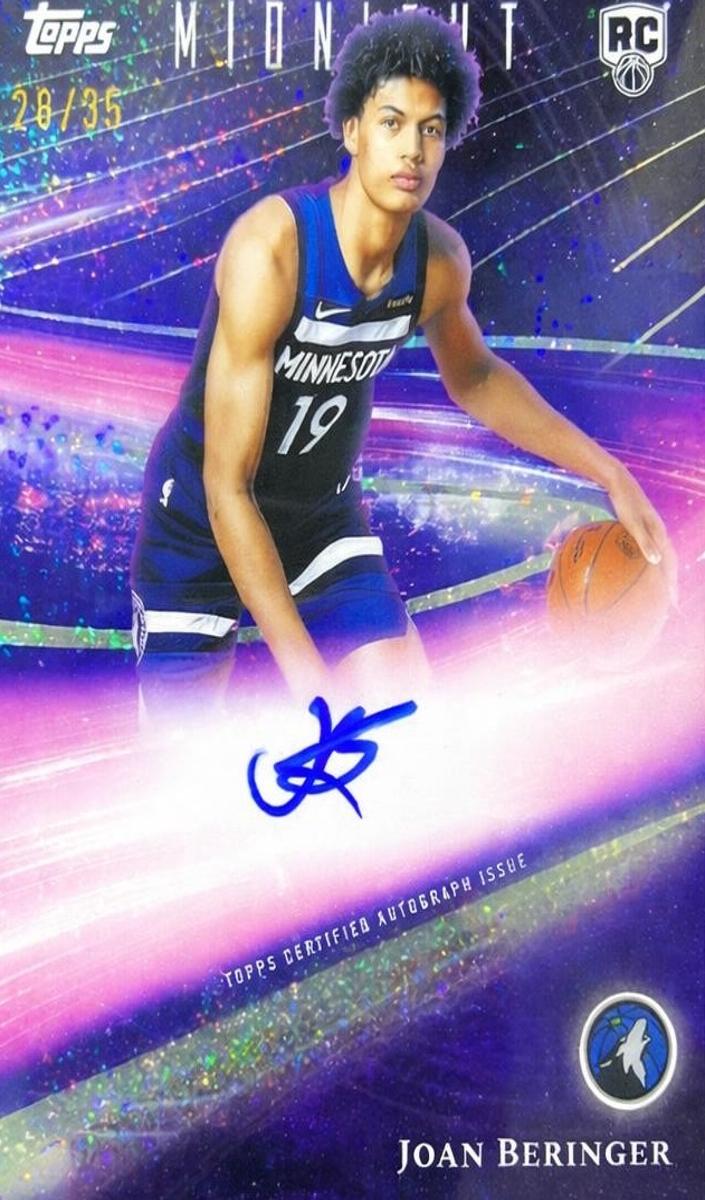 2025 Topps Midnight Basketball Winter Solstice Joan Beringer #RHS-JB