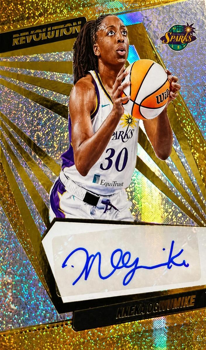 2022 Panini Revolution WNBA Basketball Nneka Ogwumike #AG-NNO CGC 8.5