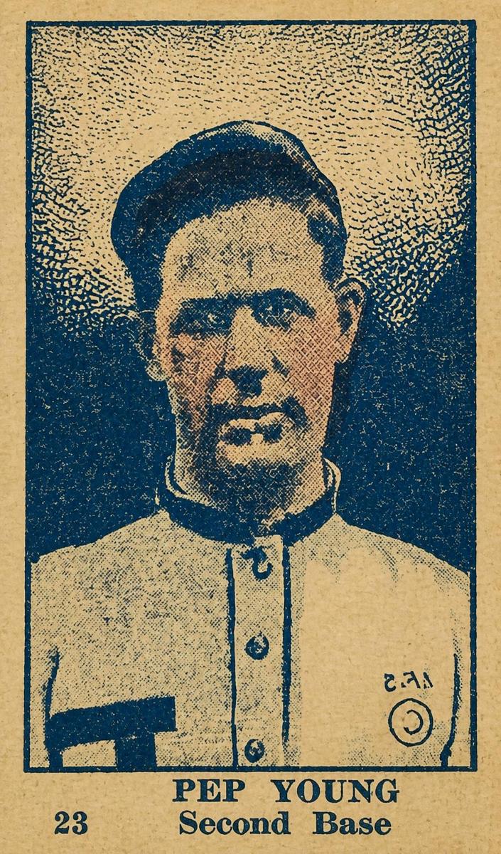 1921 W516-2-1 Baseball Pep Young #23