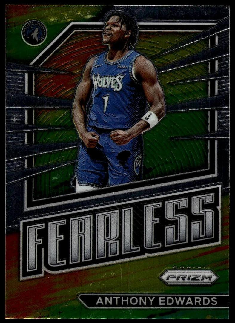 2022 Panini Prizm Basketball Anthony Edwards #10 PSA 10