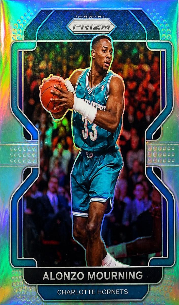 2021 Panini Prizm Basketball Prizms Silver Alonzo Mourning #270 SGC 9.5