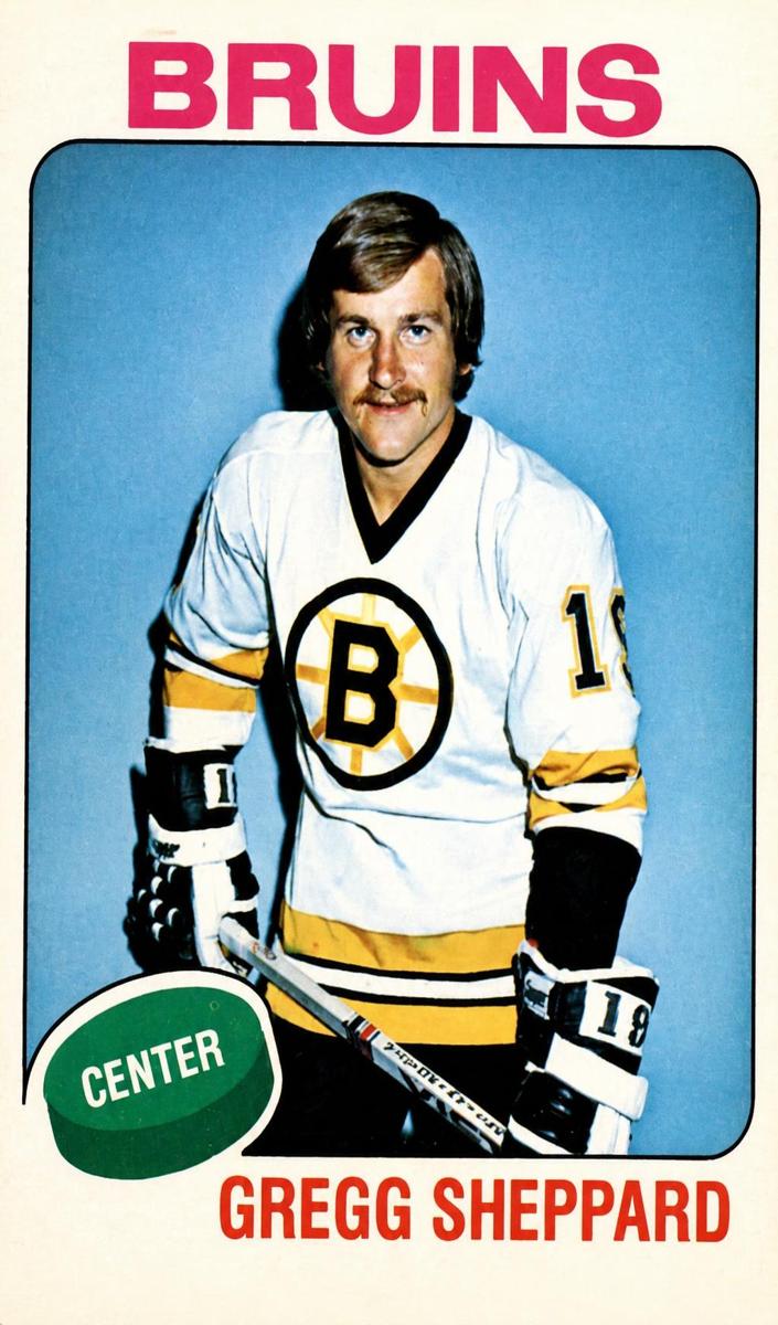 1975 O-Pee-Chee Hockey Gregg Sheppard #235
