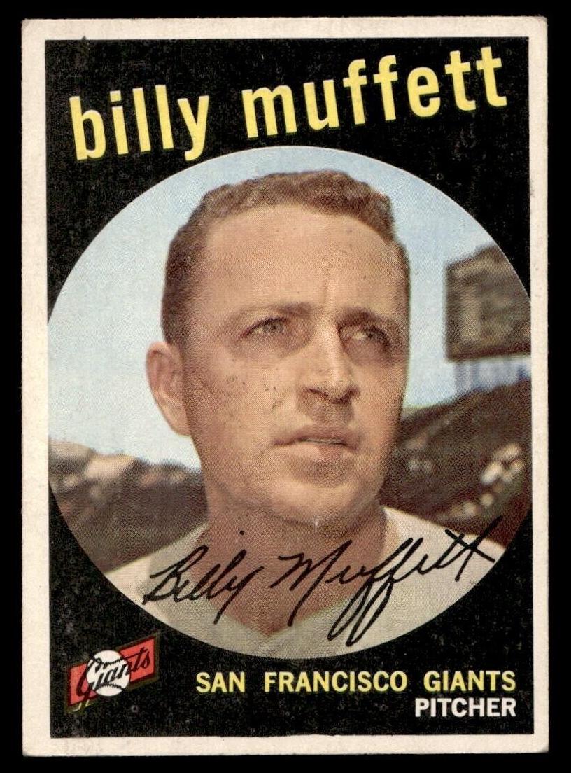 1959 Topps Baseball Billy Muffett #241