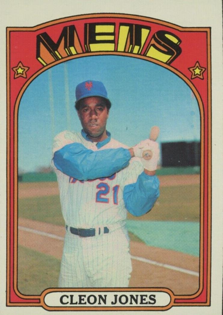 1972 Topps Baseball Cleon Jones #31
