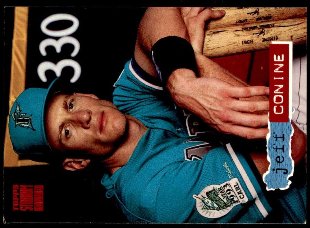 1994 Topps Stadium Club Baseball Jeff Conine #406