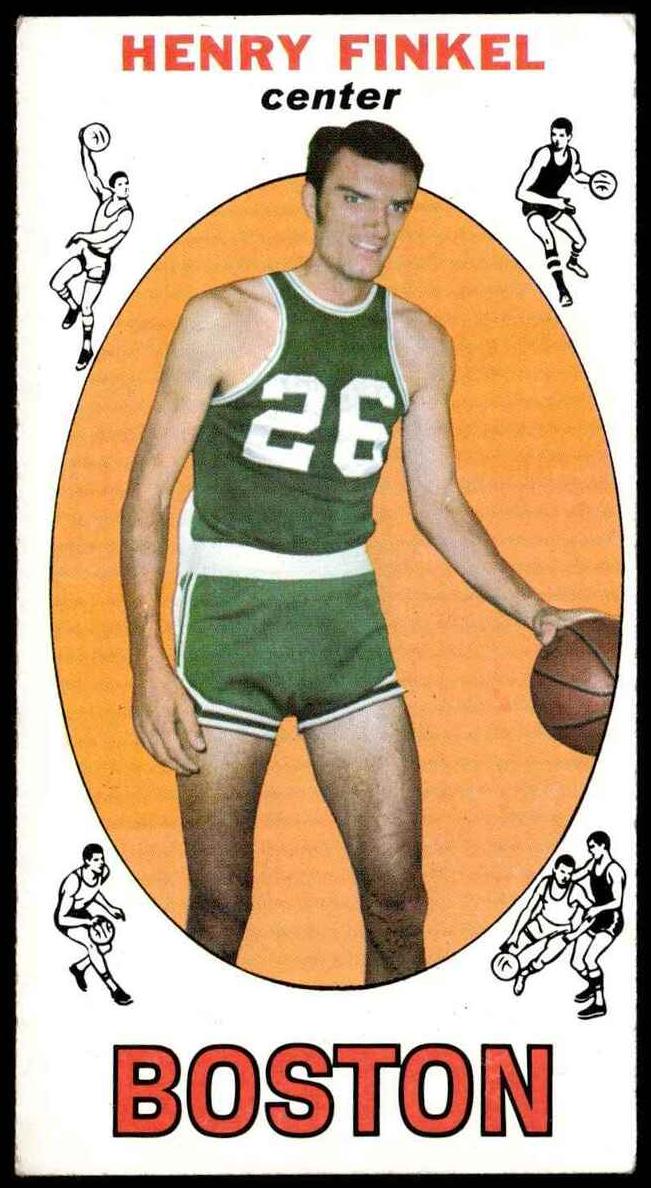 1969 Topps Basketball Henry Finkel #34 PSA 6.5