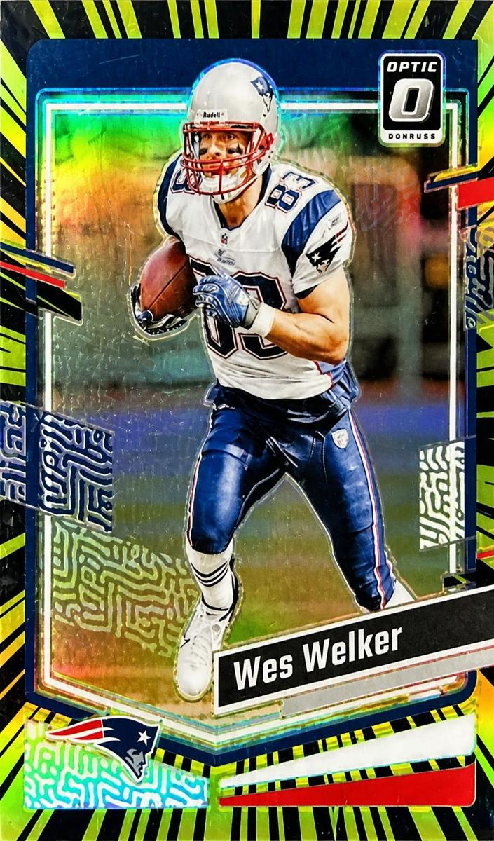 2023 Donruss Optic Football Electricity Wes Welker #133