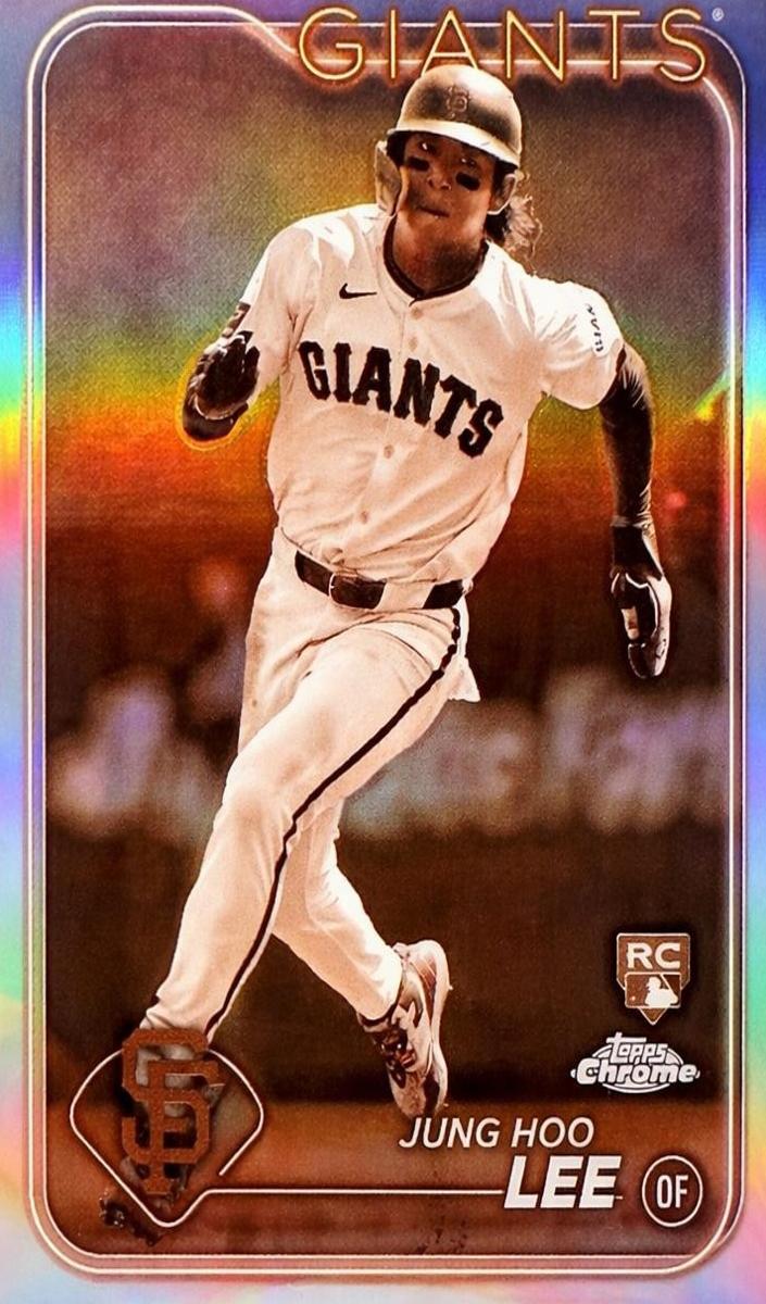 2024 Topps Chrome Baseball Sepia Jung Hoo Lee #201