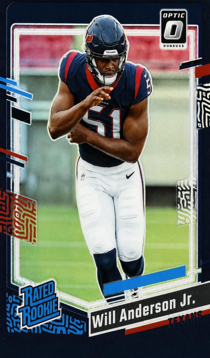 2023 Donruss Optic Football Black Will Anderson Jr. #246