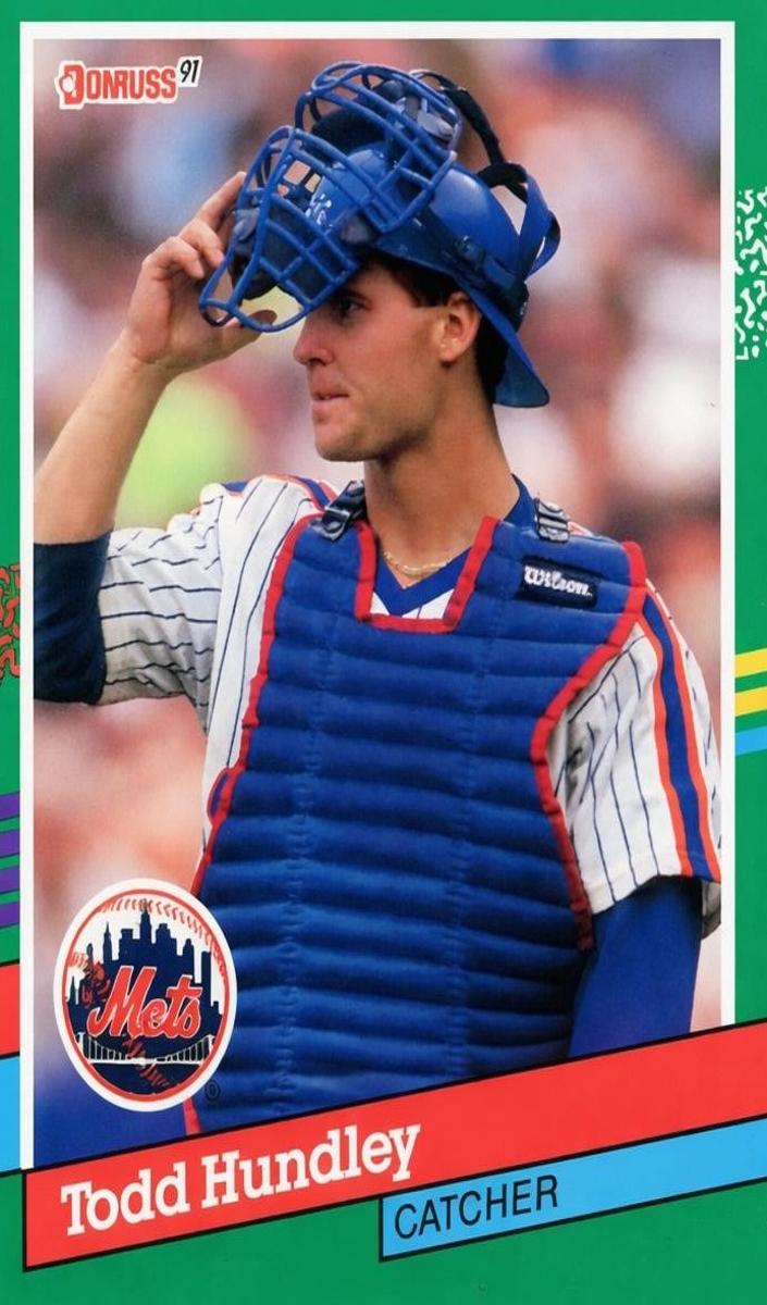 1991 Donruss Baseball Todd Hundley #641
