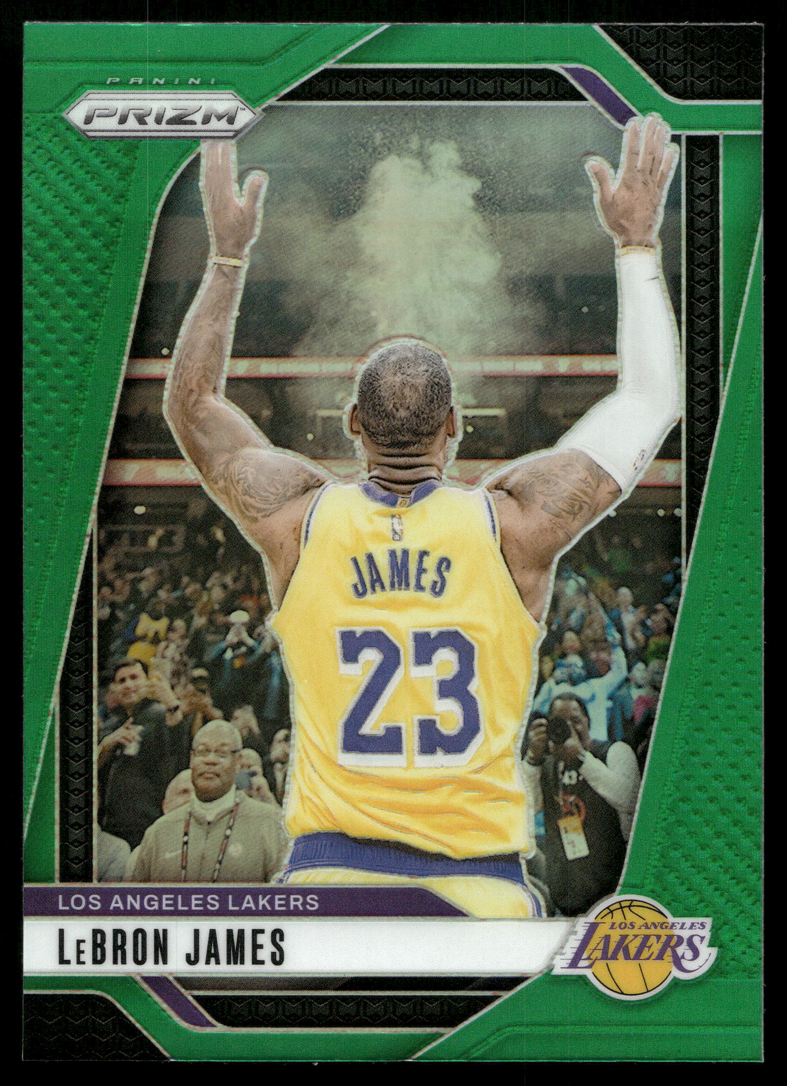 2024 Panini Prizm Basketball Green LeBron James #130 PSA 9