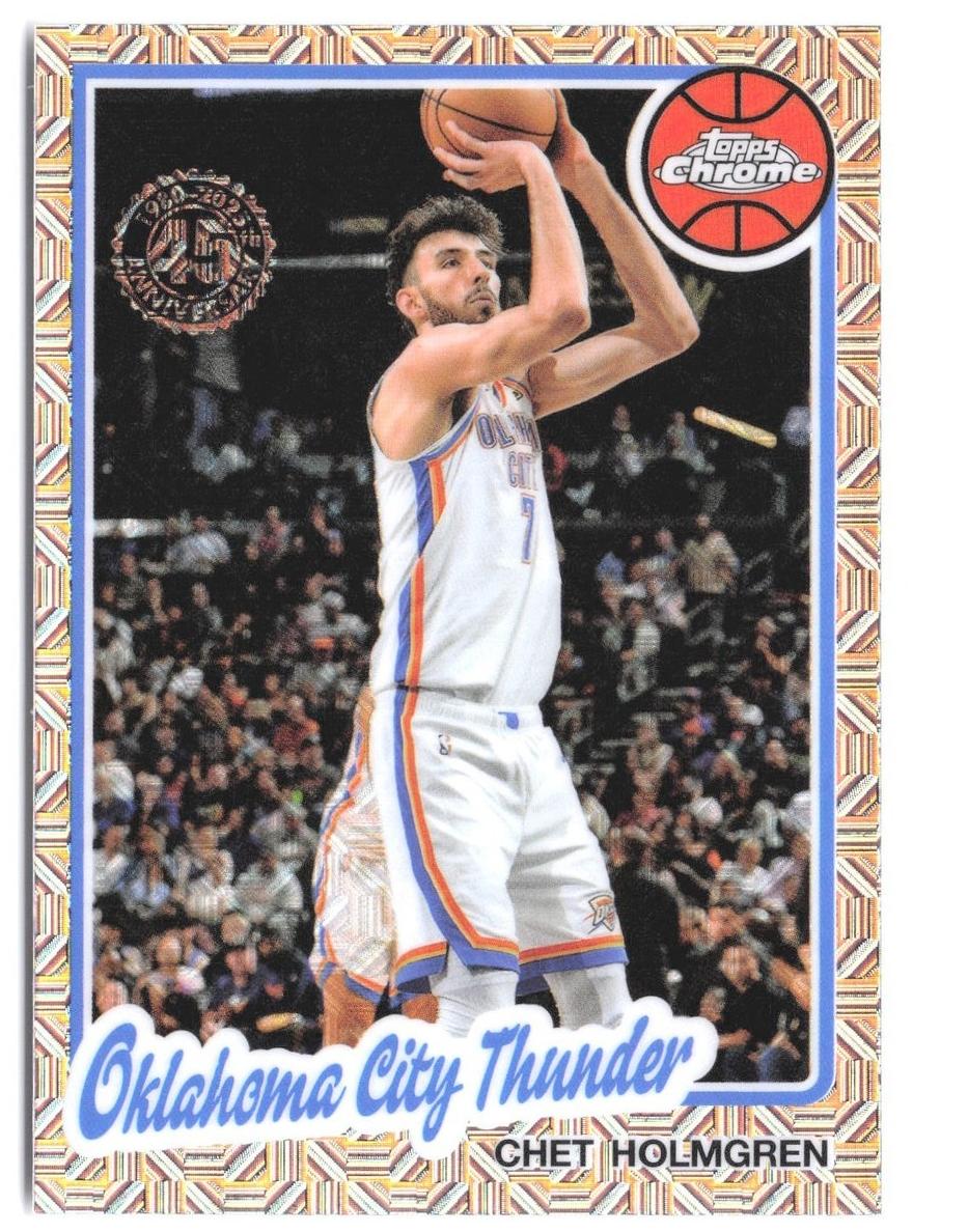 2025 Topps Basketball Chet Holmgren #TC-CH