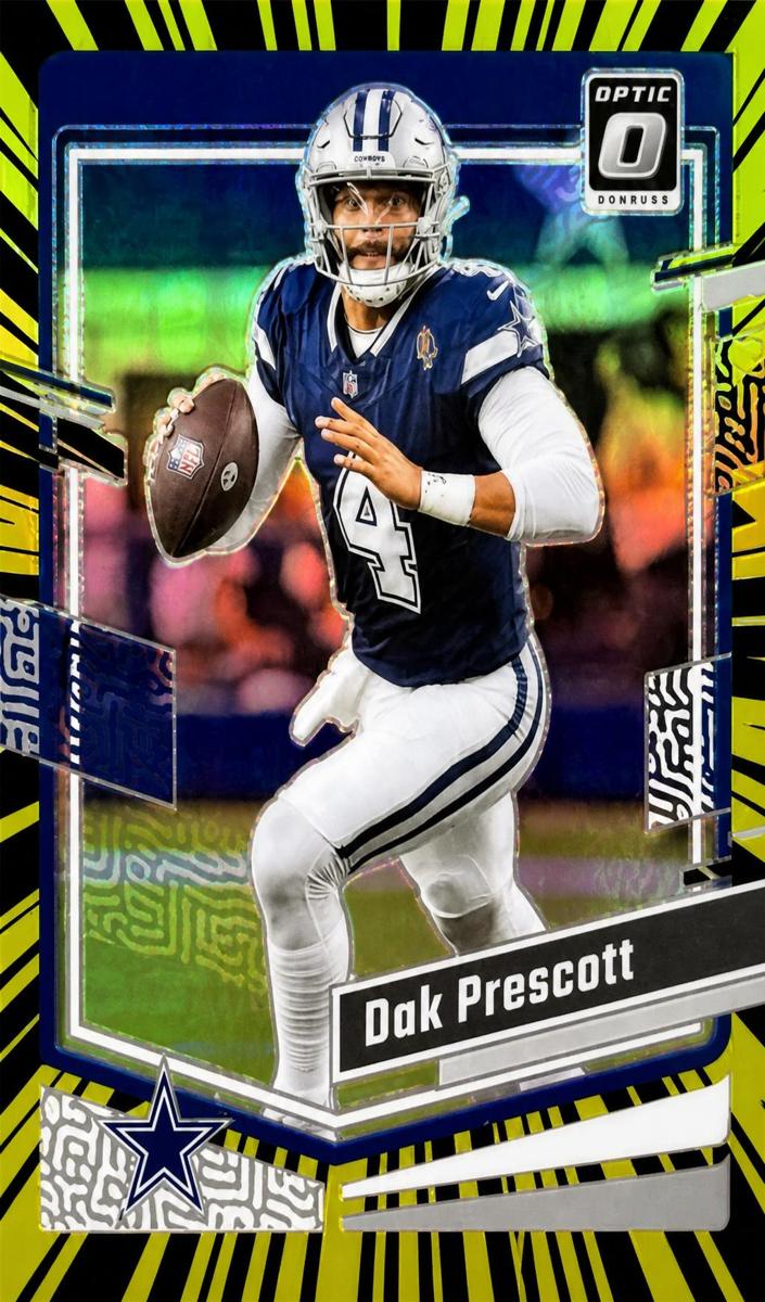 2023 Donruss Optic Football Electricity Dak Prescott #46 PSA 9