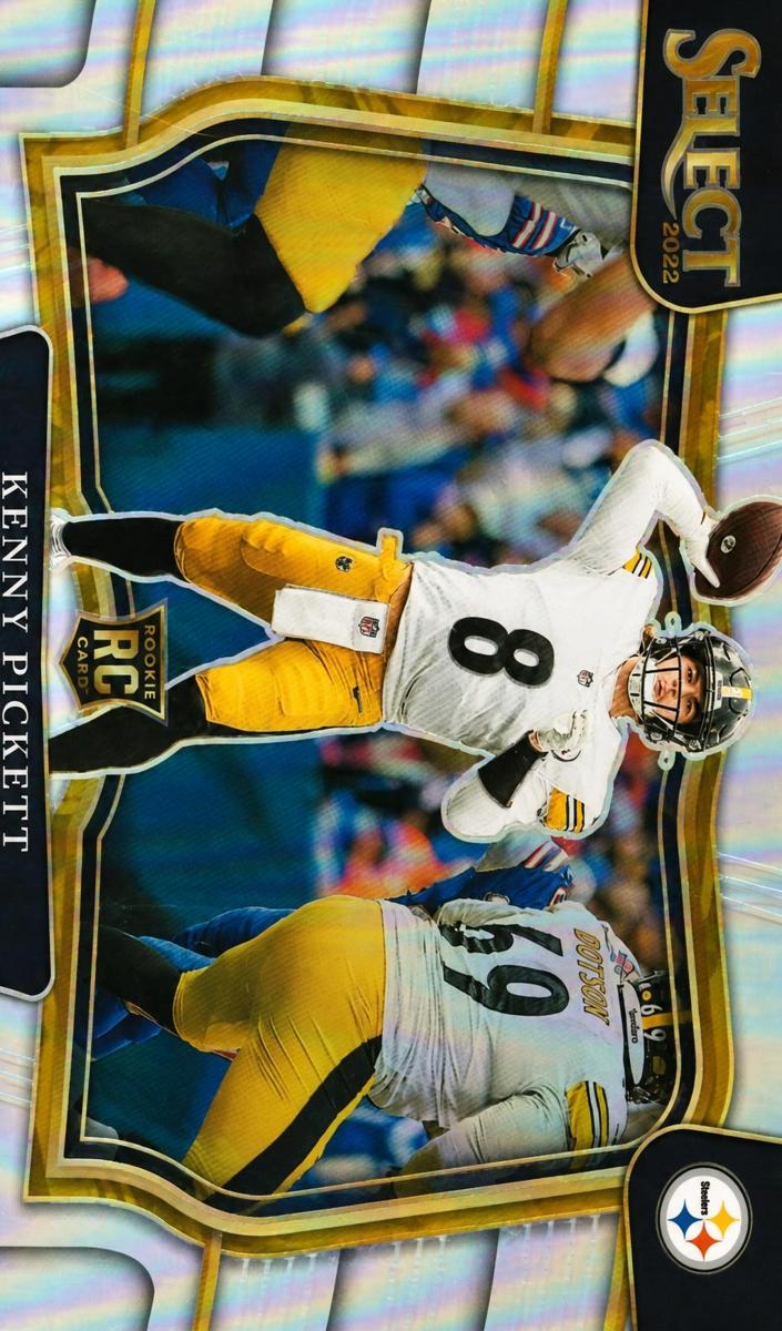 2022 Panini Select Football Silver Prizm Kenny Pickett #439 PSA 8.5